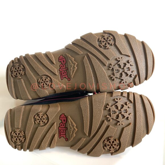 Utility | NWOT Pajar Suede Winter Boots | Weatherized | Navy Shearling Cabincore - Picture 10 of 13